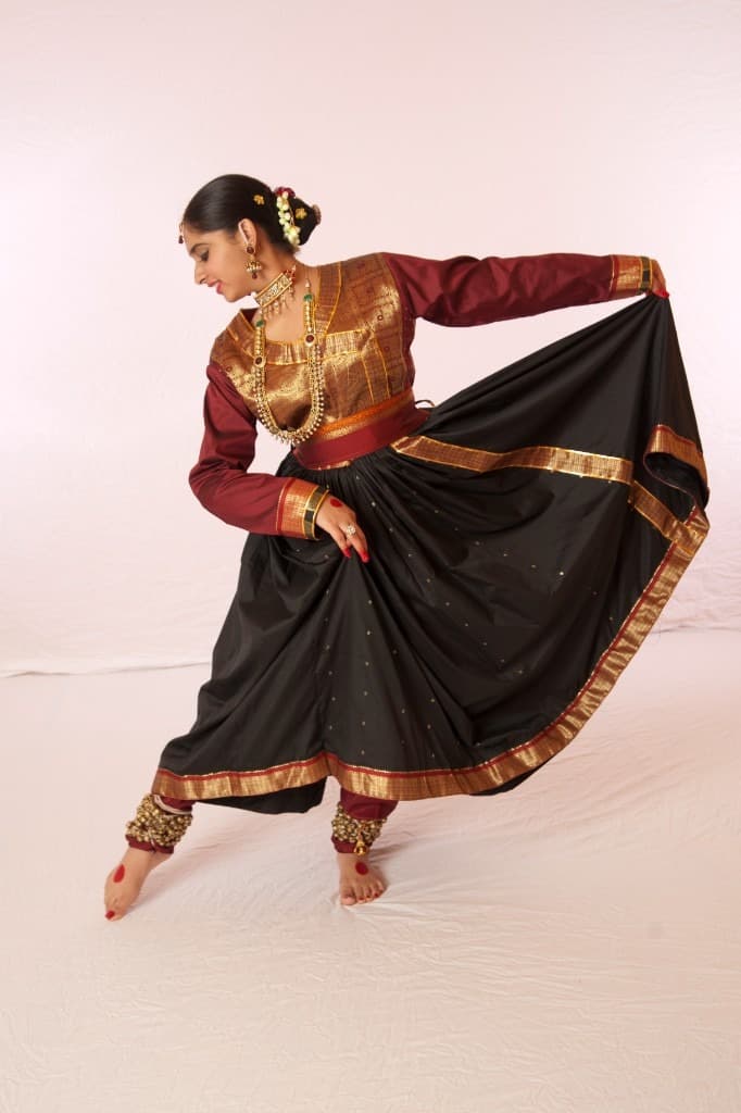 Sonia Mahajan in Kathak performance costume